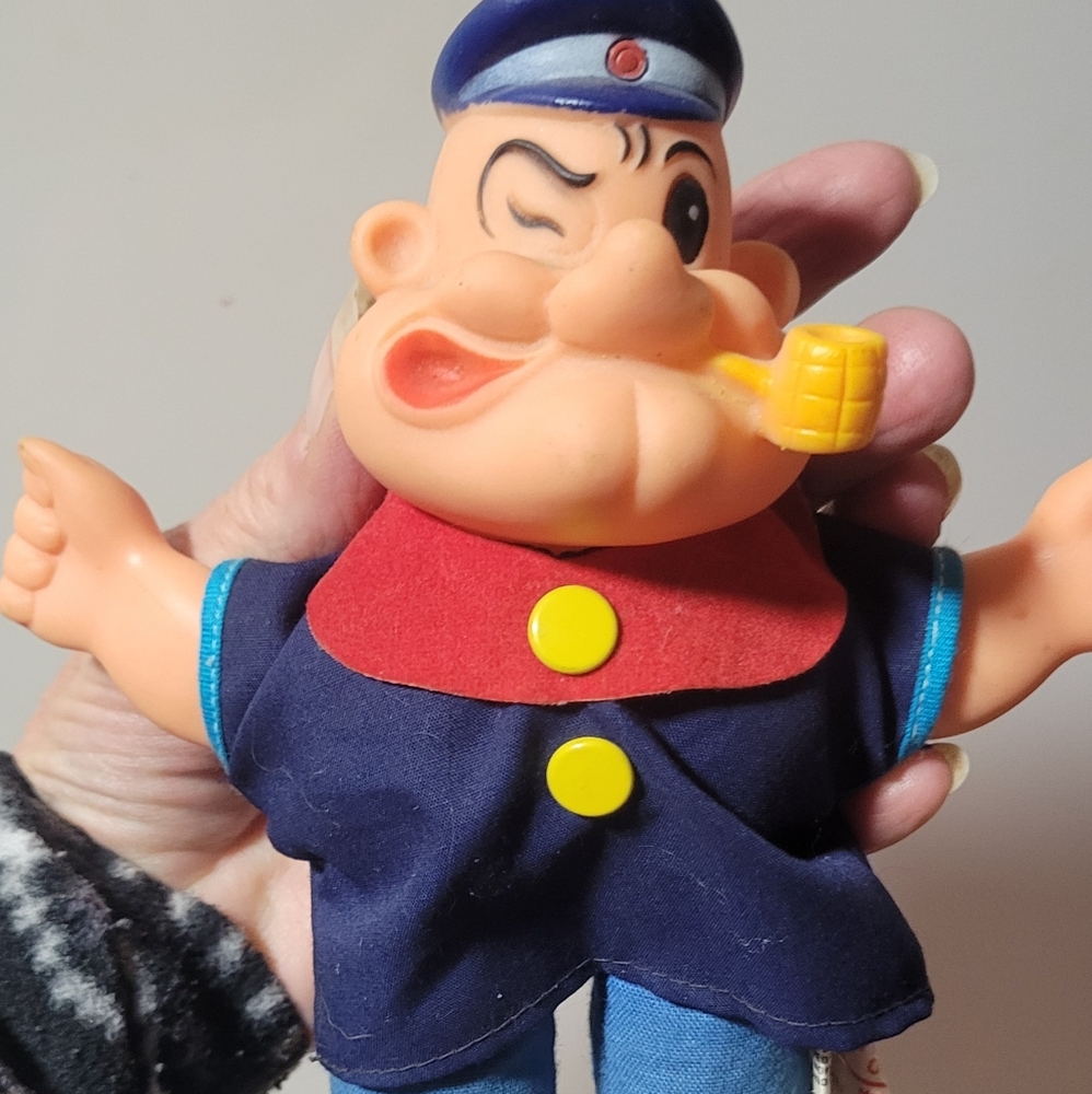 Beyond Vintage Plush Popeye Doll